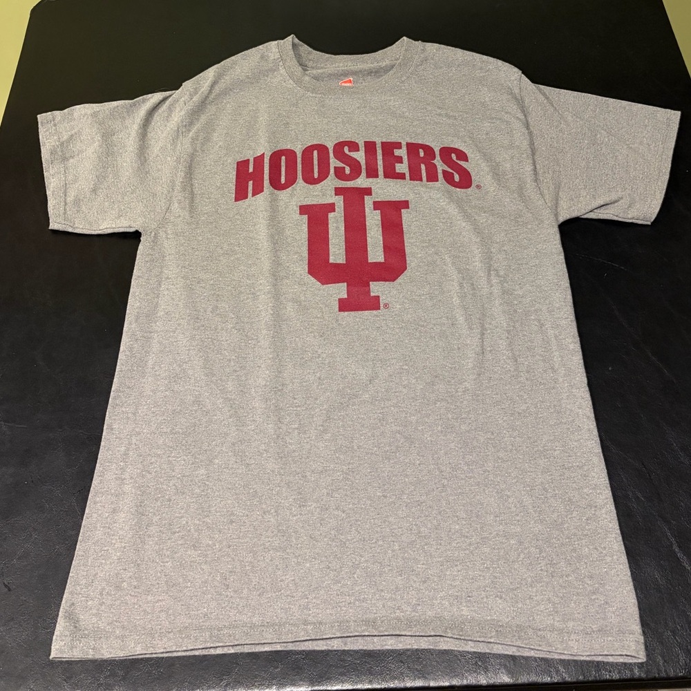 Hanes Gray Indiana Hoosiers size‎ medium t shirt